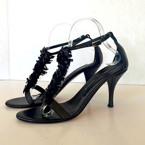 Dusica sacks * black leather * size 39